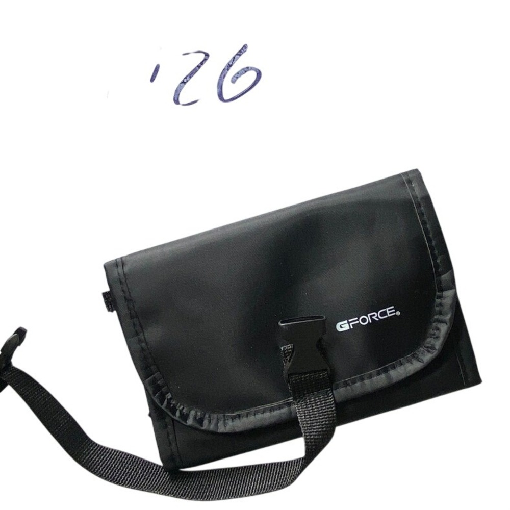 Toiletry Bag Black Hanging Travel Cosmetic Organizer‎ Pouch with Multiple